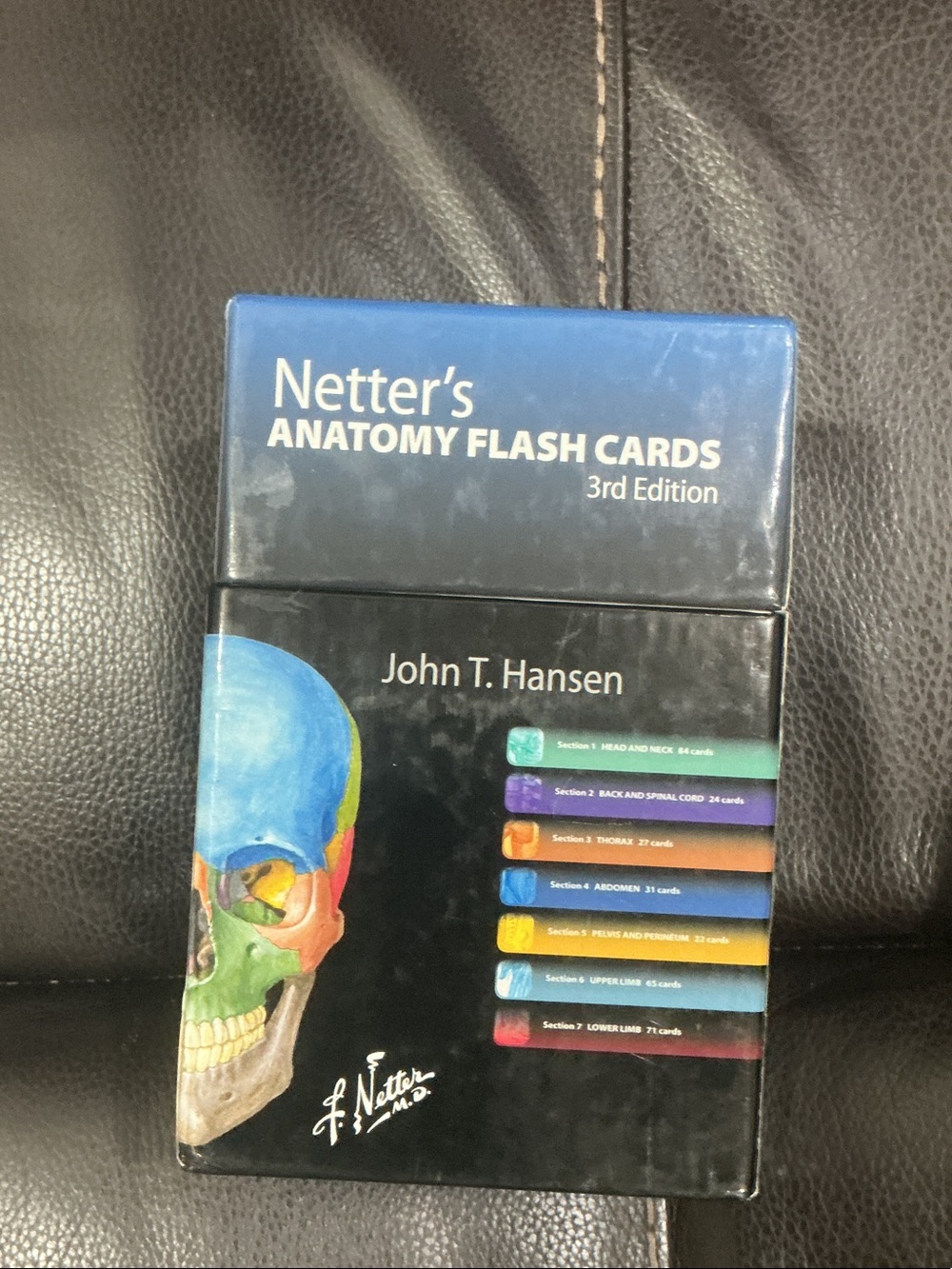 Netter's Anatomy Flash Cards by John T. Hansen
